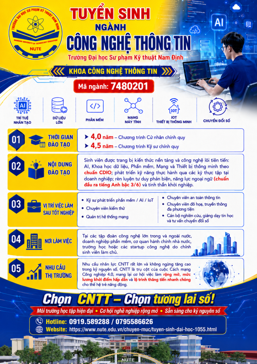 Tuyển sinh CNTT